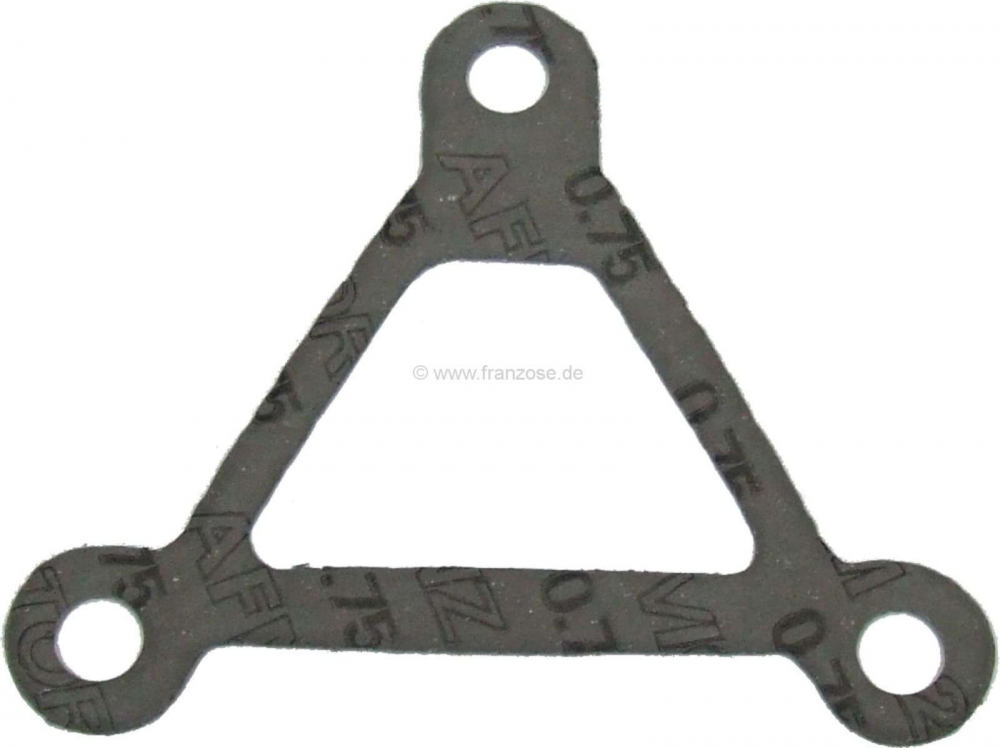 Citroen-DS-11CV-HY - Spruitstukpakking, tussen inlaat + uitlaat. Geschikt voor Citroen 11CV. Afmeting: 58 x 74m