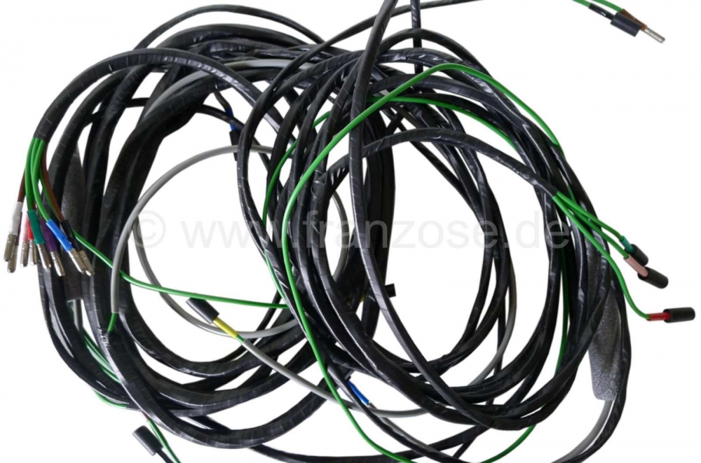 Citroen-DS-11CV-HY - Kabelboom achteraan. Geschikt voor Citroen DS Berline (berline), van modeljaar 09/1965 tot