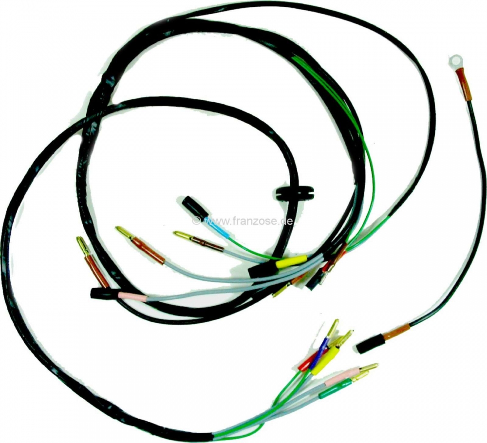 Citroen-DS-11CV-HY - Kabelboom in het rechter voorspatbord. Geschikt voor Citroen DS, vanaf modeljaar 09/1967 (