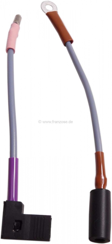 Citroen-DS-11CV-HY - Koplampstekker voor H1 (grootlicht). Geschikt voor Citroën DS. Gemaakt in Duitsland.