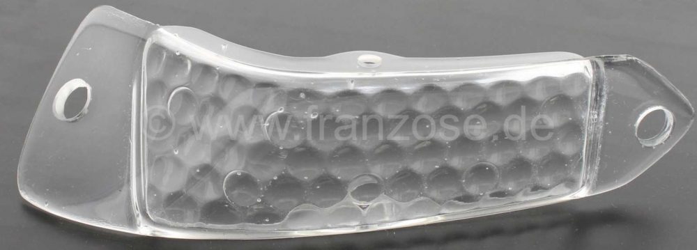 Citroen-DS-11CV-HY - Knipperlichtkap linksvoor, transparant. Geschikt voor Citroen DS Pallas, tot modeljaar 196