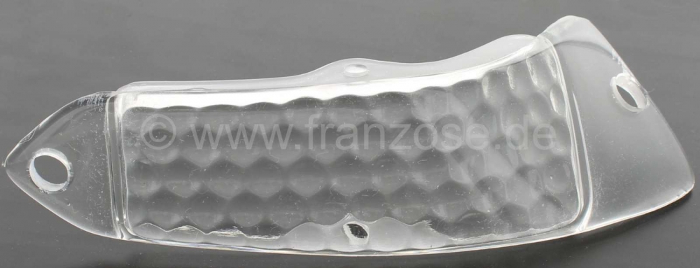Citroen-DS-11CV-HY - Knipperlichtkap rechtsvoor, transparant. Geschikt voor Citroen DS Pallas, tot modeljaar 19