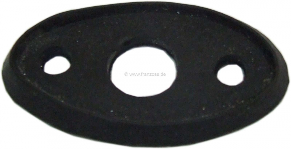 Citroen-DS-11CV-HY - Rubberen rozet (afdichting) onder de deurgreep + koffergreep. Geschikt voor Citroen 11CV, 