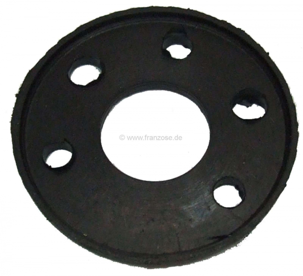 Citroen-DS-11CV-HY - Rubberen rozet onder de handgreep van de kofferbak. Geschikt voor Citroen 11CV + 15CV, tot