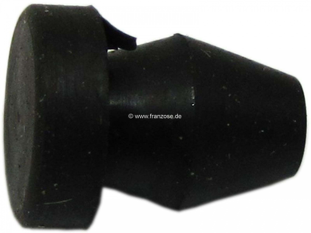 Citroen-DS-11CV-HY - Rubberen stop voor de onderste achterklep. Geschikt voor Citron DS Break. Of. Nr. ZC923340