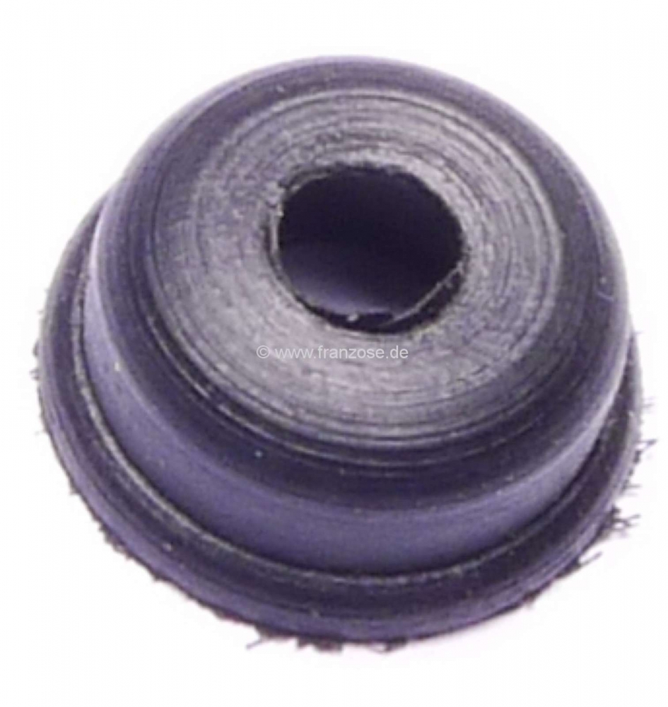 Citroen-DS-11CV-HY - Rubber afdichting buiten op wisseras, geschikt voor Citroen 11CV. Afmetingen: diameter ond