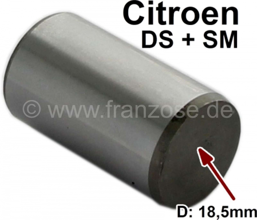 Sonstige-Citroen - Zuiger van koppelingsslavecilinder. Diameter: 18,5mm. Geschikt voor Citroen DS carburateur