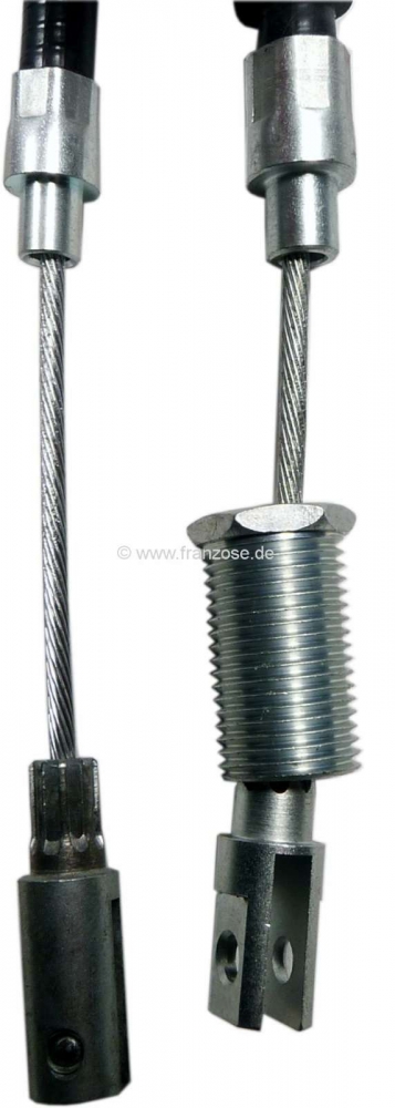 Sonstige-Citroen - Koppelingskabel, geschikt voor Citroen DS20. Lengte: 600mm. Lengte tule: 400mm. Of. Nr. 54