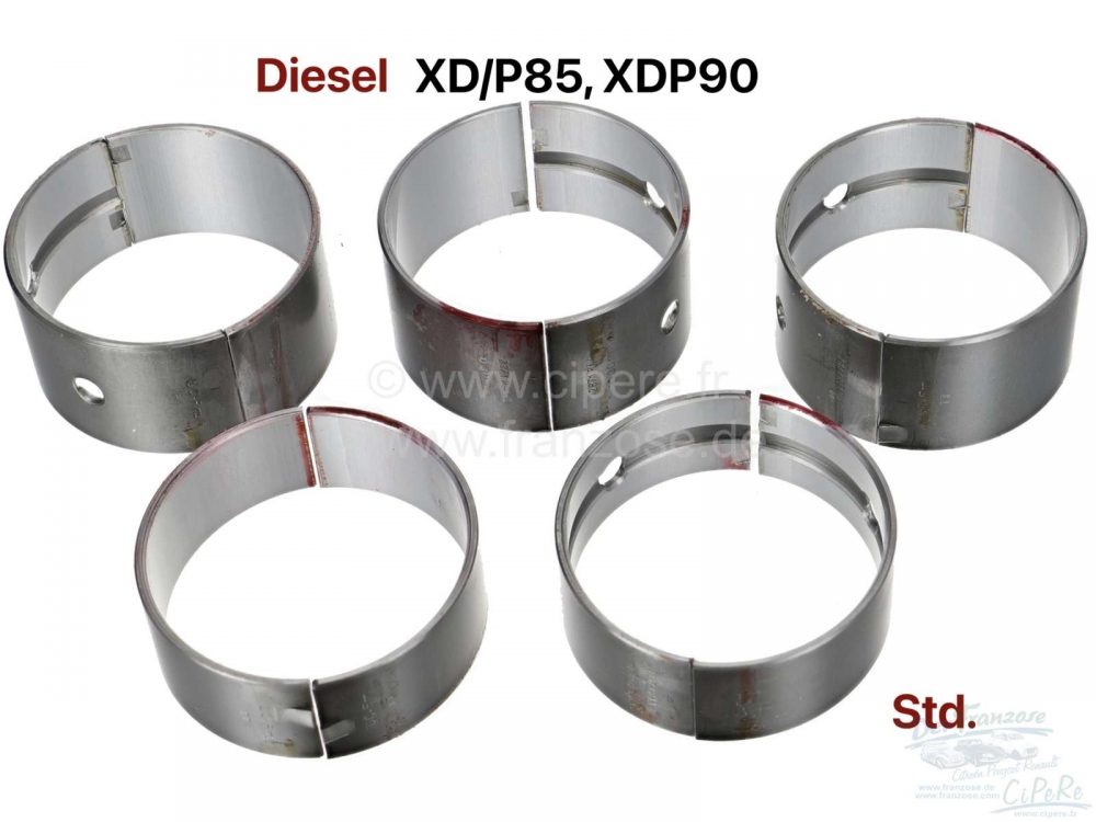 Sonstige-Citroen - Krukaslager, standaard maat. Geschikt voor Citroen HY Diesel. Peugeot 403D, 404D, 504D, J7