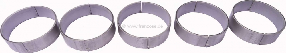 Citroen-DS-11CV-HY - SM, drijfstanglager (complete set) voor Citroen SM. 56,60mm diameter (020), breedte 17,3mm