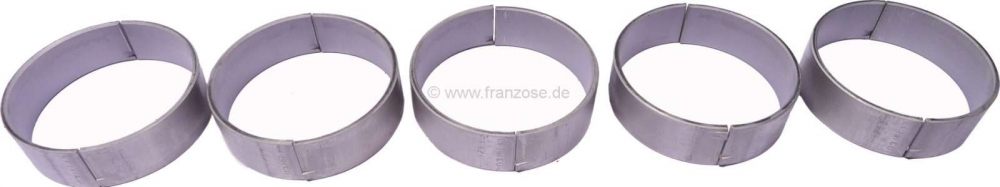 Citroen-DS-11CV-HY - SM, drijfstanglager (complete set) voor Citroen SM. 56,85mm diameter (010), breedte 17,3mm