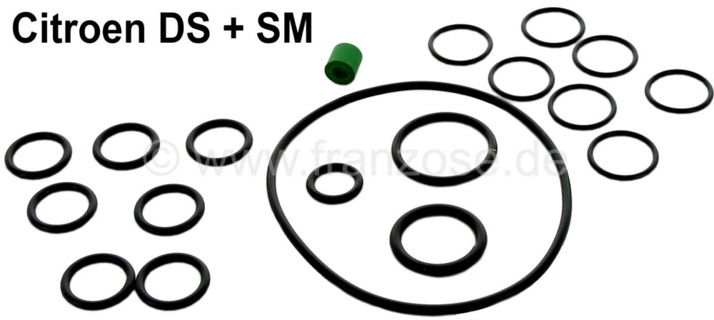 Sonstige-Citroen - Afdichtingsset hydraulische pomp (7-zuigerpomp). Hydraulisch systeem LHM. Geschikt voor Ci