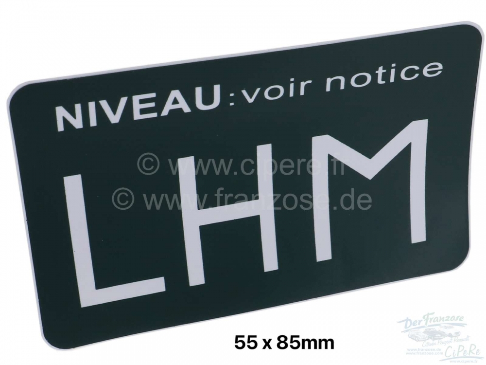 Citroen-DS-11CV-HY - LHM niveau