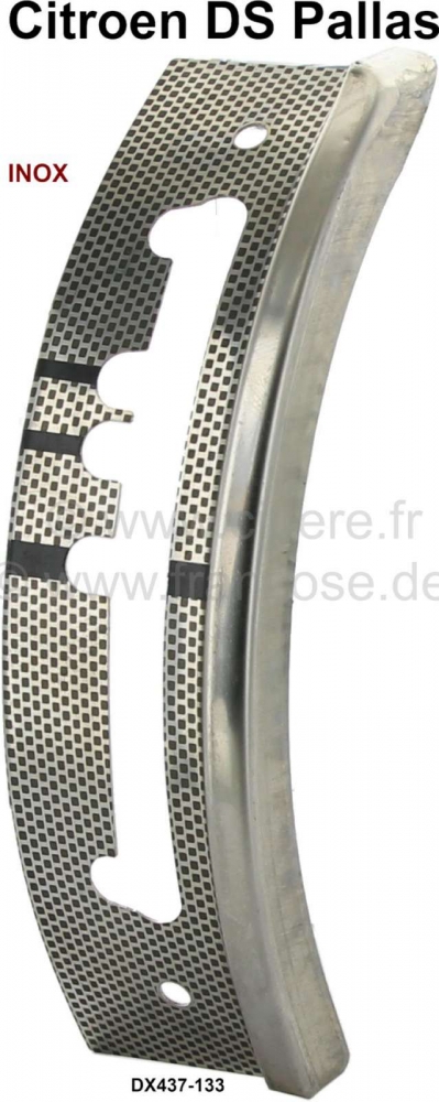 Citroen-DS-11CV-HY - Voertuighoogteverstelling, decoratieve afdekking (gemaakt van roestvrij staal) voor de hen