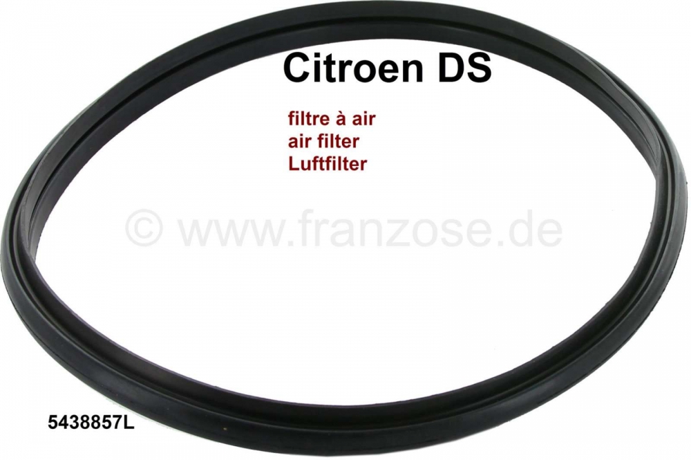 Sonstige-Citroen - Pakking voor luchtfilterdeksel. Geschikt voor Citroen DS. Of. Nr. 5438857L