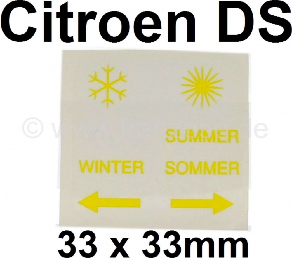 Citroen-DS-11CV-HY - Winter - Zomer