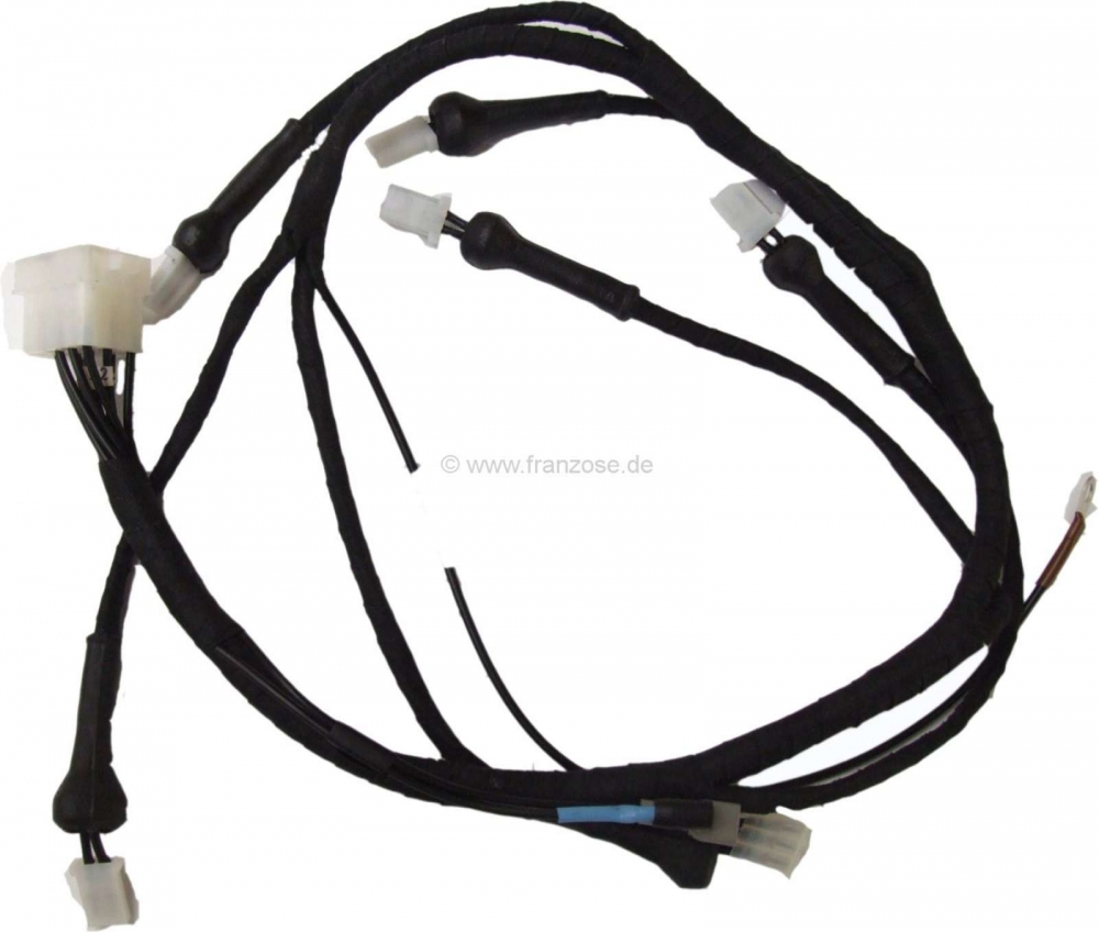 Sonstige-Citroen - Kabelboom voor het injectiesysteem. Motorzijde. 1 connector, wit. 12 aansluitingen. Geschi