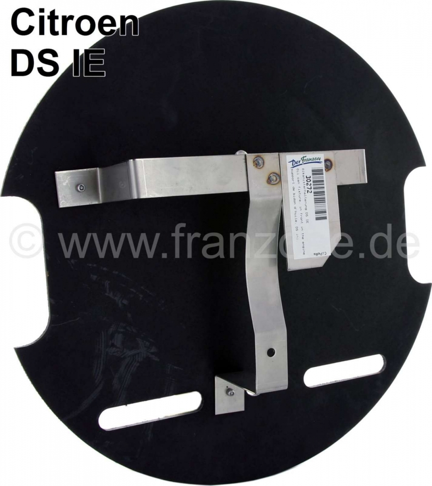 Citroen-DS-11CV-HY - Olieblikhouder, vooraan in de motorruimte (inzetstuk voor reservewiel). Geschikt voor Citr