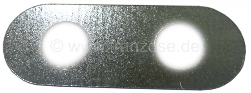 Citroen-DS-11CV-HY - Borgplaat, voor de voorste motorsteun. Geschikt voor Citroen HY. Of. Nr. ZC9479090U. Gemaa