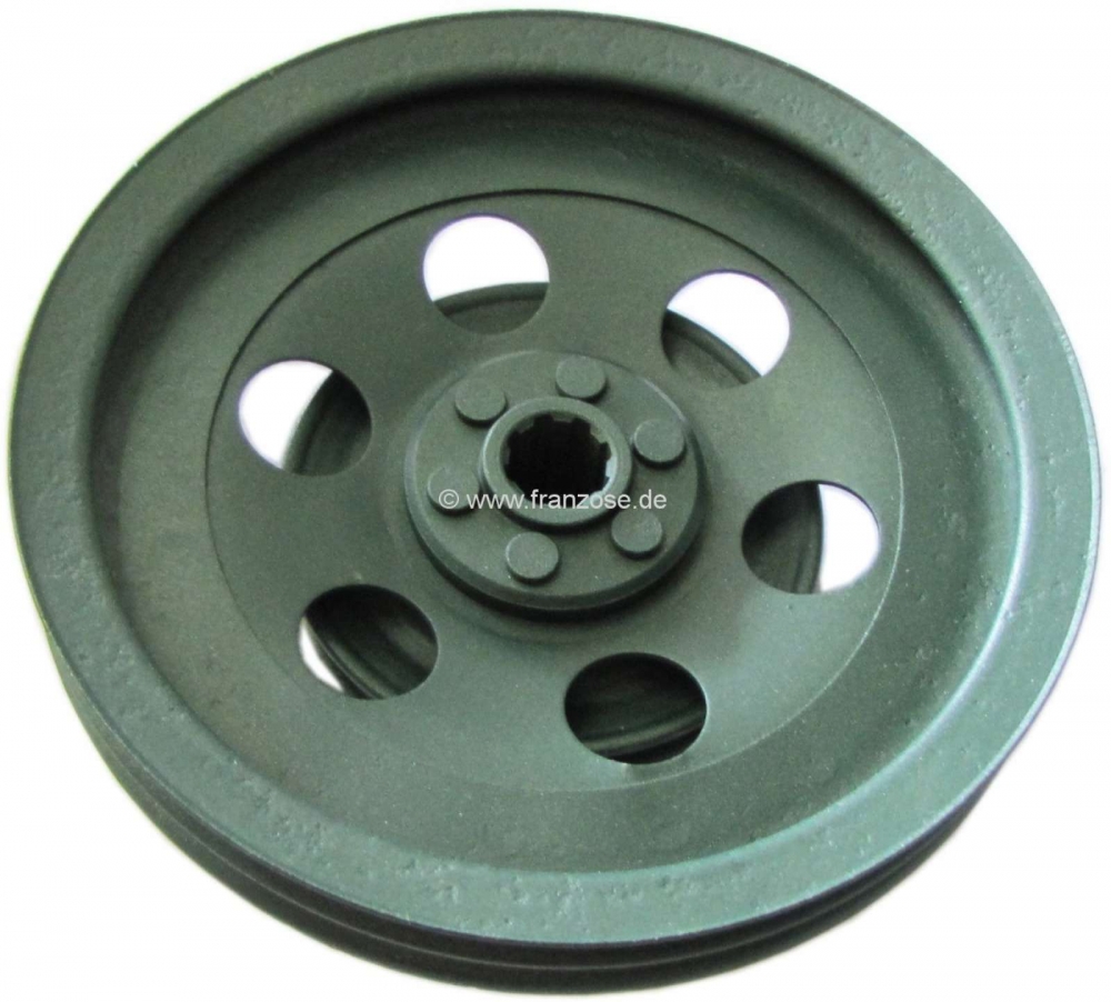 Sonstige-Citroen - Voorpoelie, geschikt voor Citroen DS, uit bouwjaar 1965, gebruikte poelie, gezandstraald e