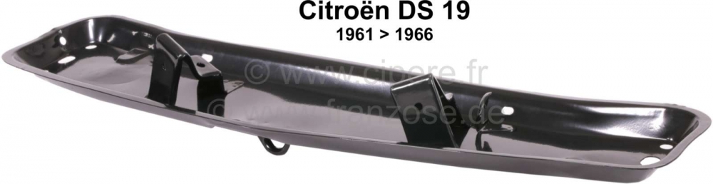 Citroen-DS-11CV-HY - Plaatstalen dwarsbalk onder reservewiel. Geschikt voor Citroen DS 19 (oud front). Geïnsta