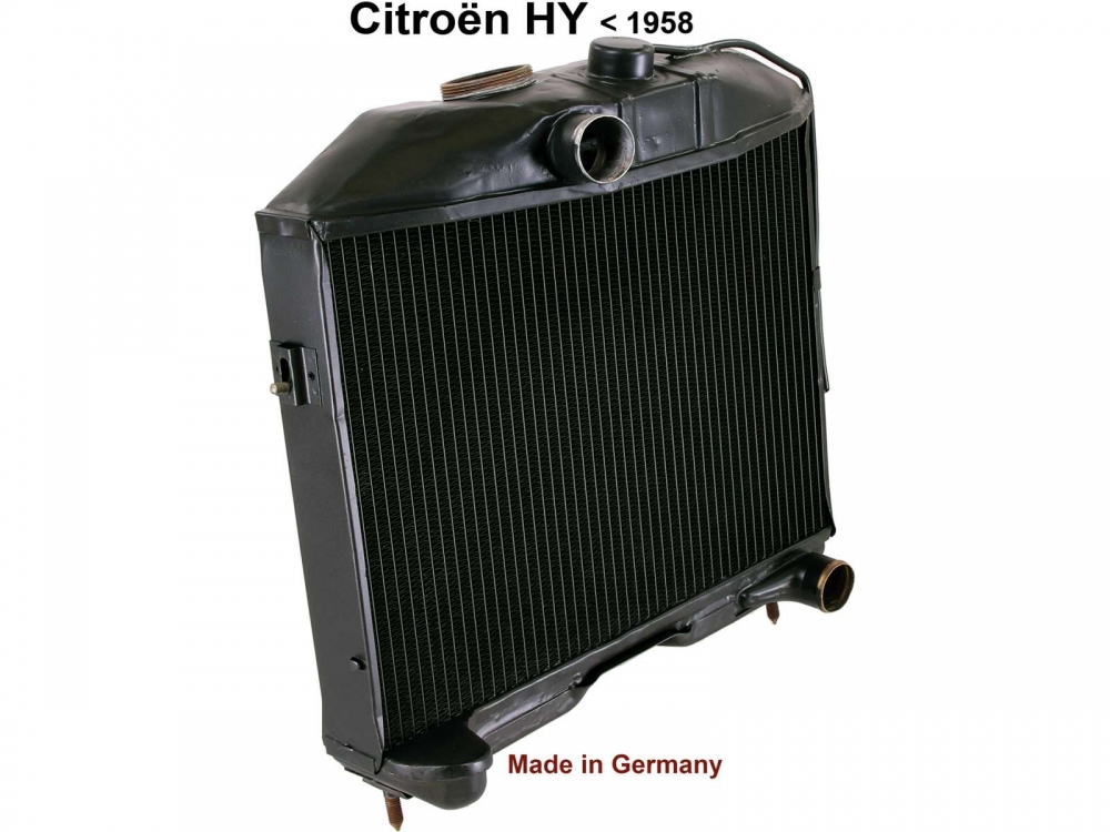 Citroen-DS-11CV-HY - Radiateur (in ruil), geschikt voor Citroen HY benzinemotor, tot 1958, gemaakt in Duitsland