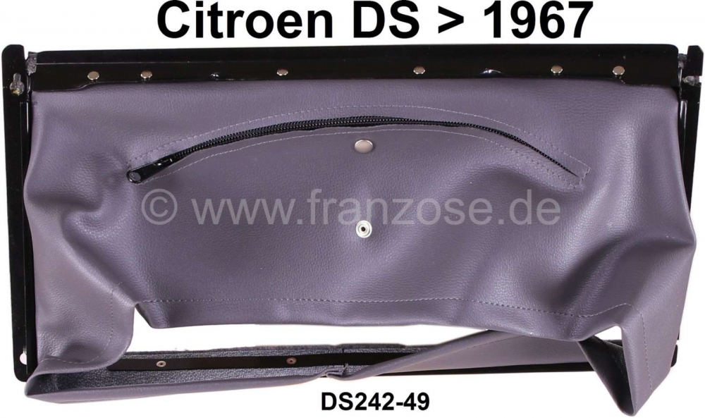 Citroen-DS-11CV-HY - Radiatorluchthapper, compleet met metalen frame (565 x 290mm). Geschikt voor Citroen DS, t