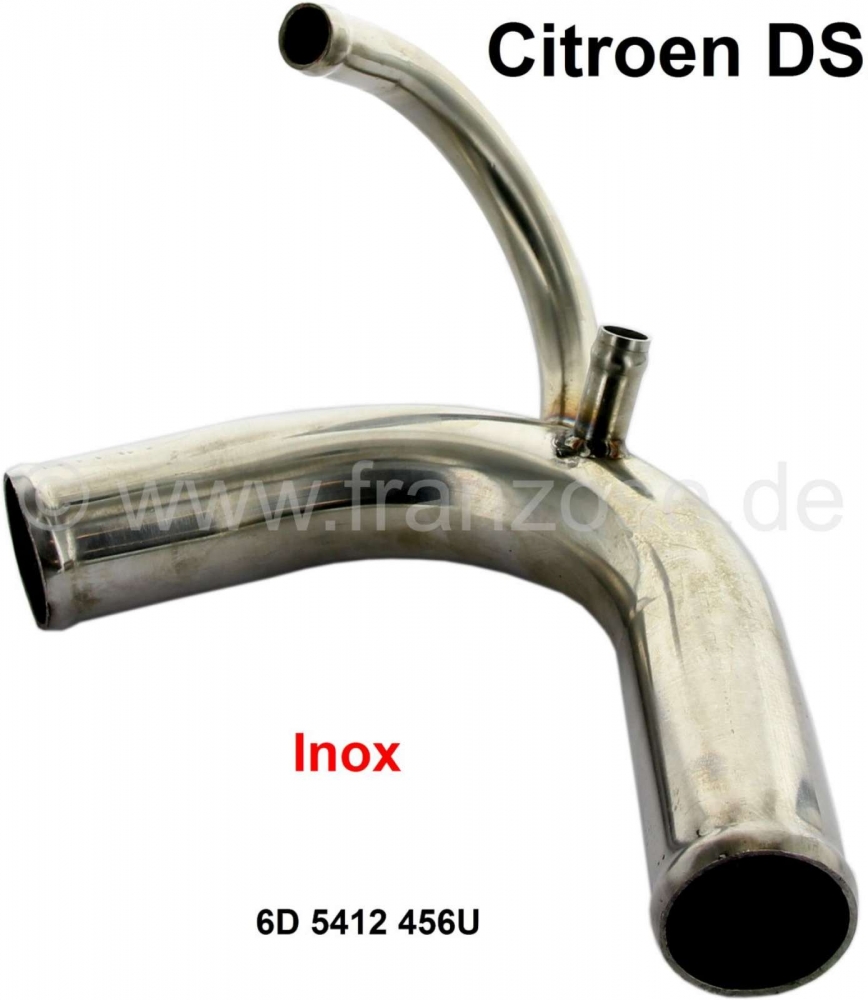 Sonstige-Citroen - Verbindingspijp voor radiatorslang, met 2 extra aansluitingen (4 aansluitingen in totaal).