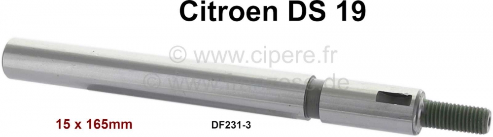 Sonstige-Citroen - Waterpomp as, geschikt voor Citroen DS 19. Afmeting: 15x165mm. Of. Nr. DF2313