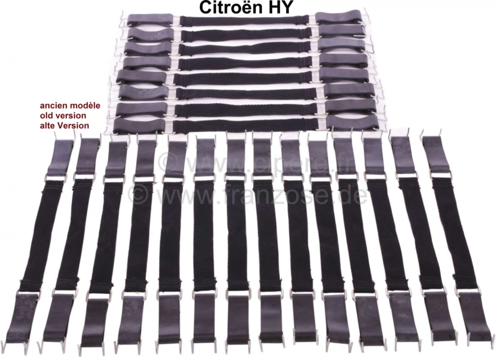 Citroen-DS-11CV-HY - Waterpomp as, geschikt voor Citroen HY, vanaf bouwjaar 9/1963. afmeting: 15 x 158mm. Of .n