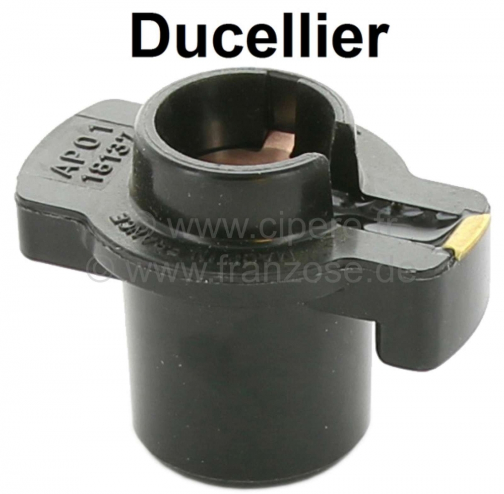 Alle - Ducellier, verdelervinger, geschikt voor verdelerkap 34034. Citroën DS + CX. Renault R4, 