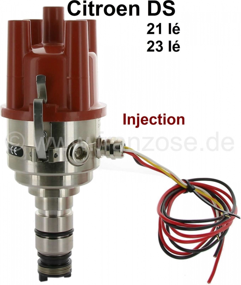 Citroen-DS-11CV-HY - Elektronisch ontstekingssysteem. Geschikt voor alle Citroen DS21 IE + DS23 IE (injectiemot