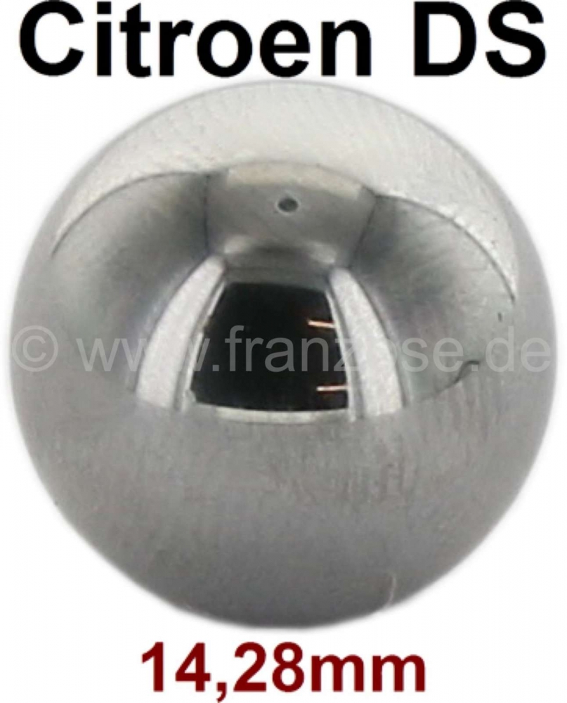 Renault - Veercilinder plunjerkogel, vooras (voor de zuigerstang op de veercilinder). Geschikt voor 