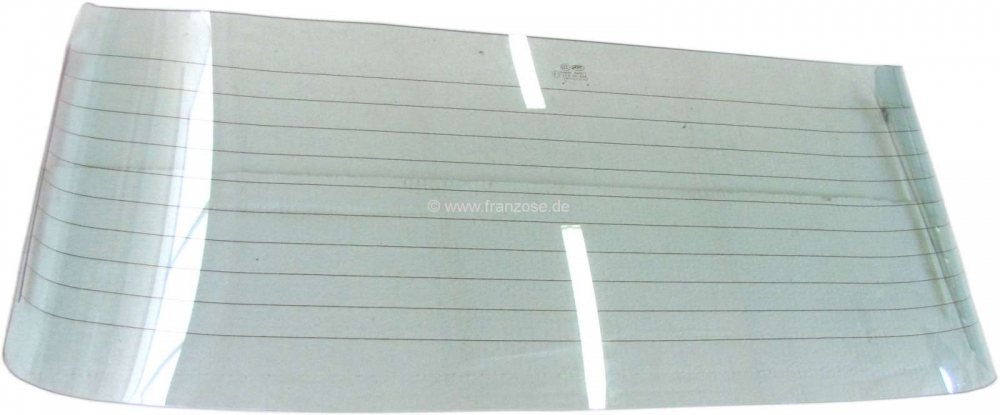 Citroen-DS-11CV-HY - Achterruit groen getint, verwarmbaar. Geschikt voor Citroen DS Break. Speciale verzendkost