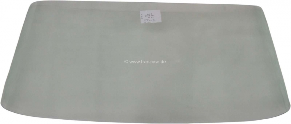 Sonstige-Citroen - Heldere voorruit. Geschikt voor Citroen DS. Of. DX961-4A. Speciale verzendkosten, zoals al