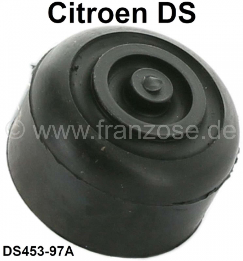 Sonstige-Citroen - Rempedaalrubber (kleine paddenstoel). Geschikt voor Citroën DS. Buitendiameter: ca. 40mm.
