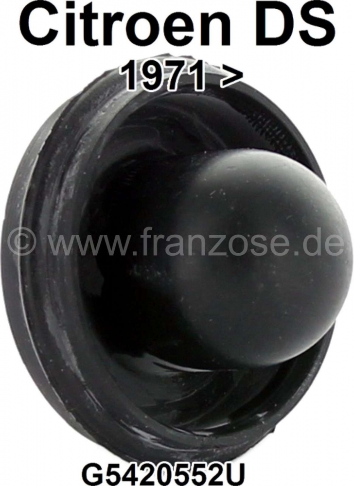 Sonstige-Citroen - Stofkap voor de stalen remklep. Geschikt voor Citroen DS, vanaf modeljaar 1971 Bestelnr. 5