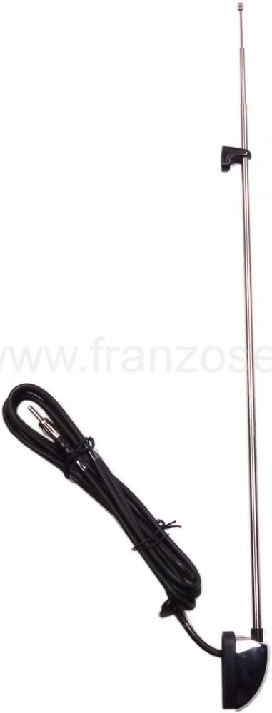 Citroen-DS-11CV-HY - Antenne voor zijdelingse montage op de A-stijl. Deze antenne is een zeer hoogwaardige repr