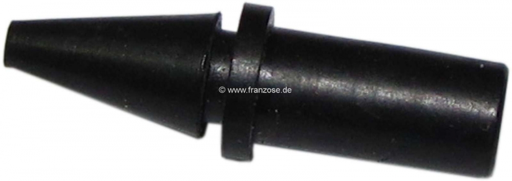 Sonstige-Citroen - Naafdop rubber stop, zijdelings (steun op de velg). Geschikt voor Citroën DS. Voor 5mm ga