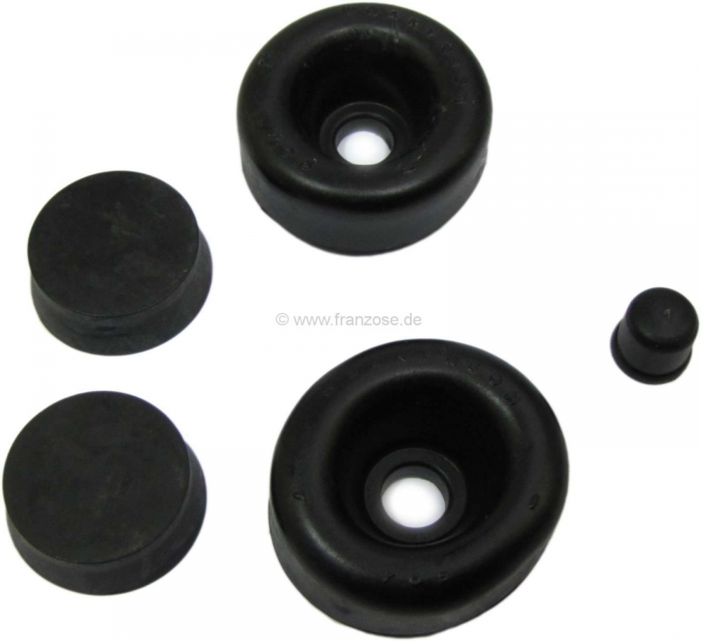 Citroen-DS-11CV-HY - Remcilinderafdichtingsset achterwiel (7/8 inch = 22,2 mm). Geschikt voor Citroen HY, model