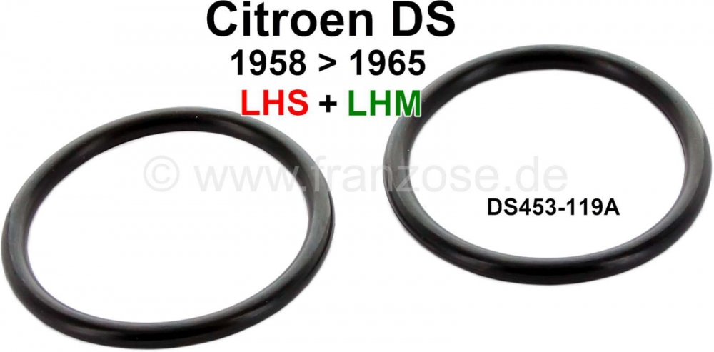 Citroen-DS-11CV-HY - Remklauw reparatieset LHM + LHS. Geschikt voor Citroen DS, van modeljaar 1958 tot 1965 (41