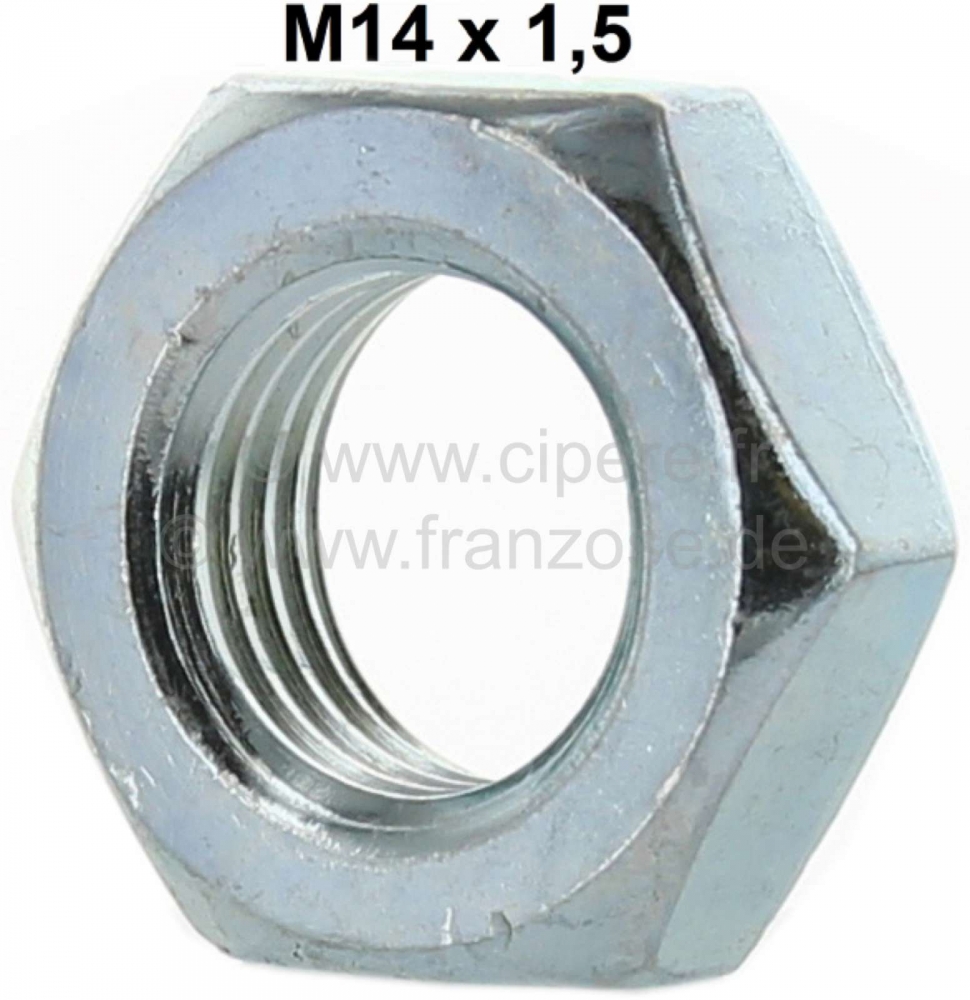 Citroen-DS-11CV-HY - Moer M14x1,5, voor bevestiging remslang. Geschikt voor Citroën DS.