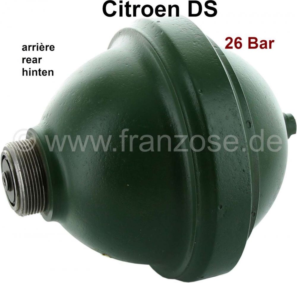 Sonstige-Citroen - Achterste veerbol, deelbaar (vastgeschroefd). Hydraulisch systeem LHM. In ruil. Geschikt v