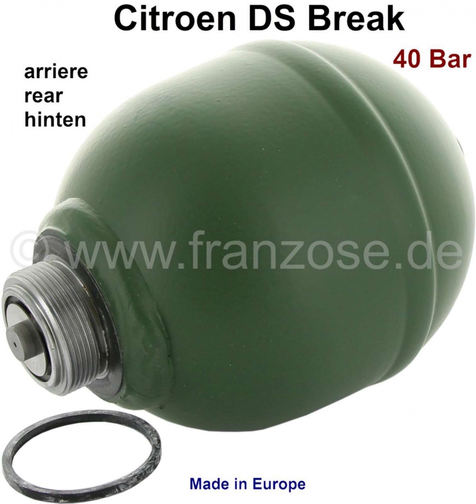 Sonstige-Citroen - Achterste veerbol, gelast. Hydraulisch systeem LHM. Reproductie - nieuw onderdeel. Geschik