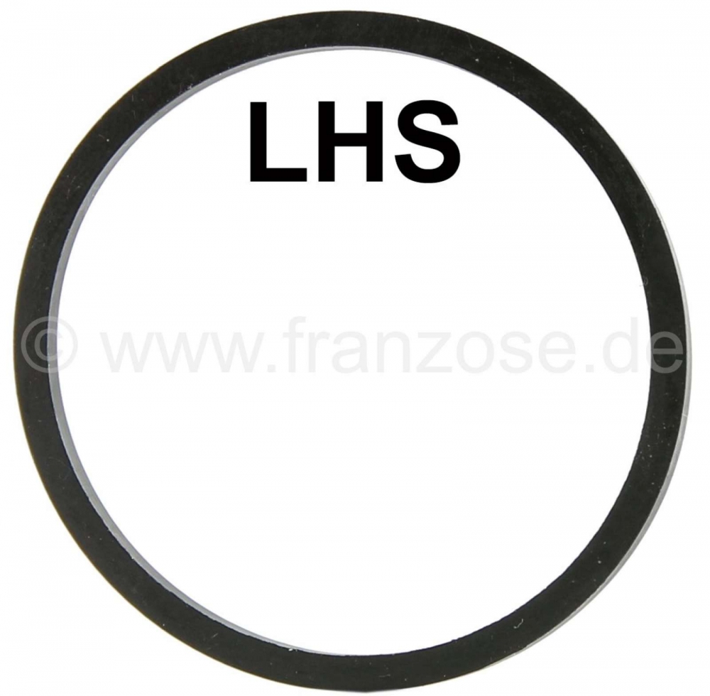 Sonstige-Citroen - Afdichtingsring veerkogel, voor hydraulisch systeem LHS. Geschikt voor Citroen DS. Afmetin