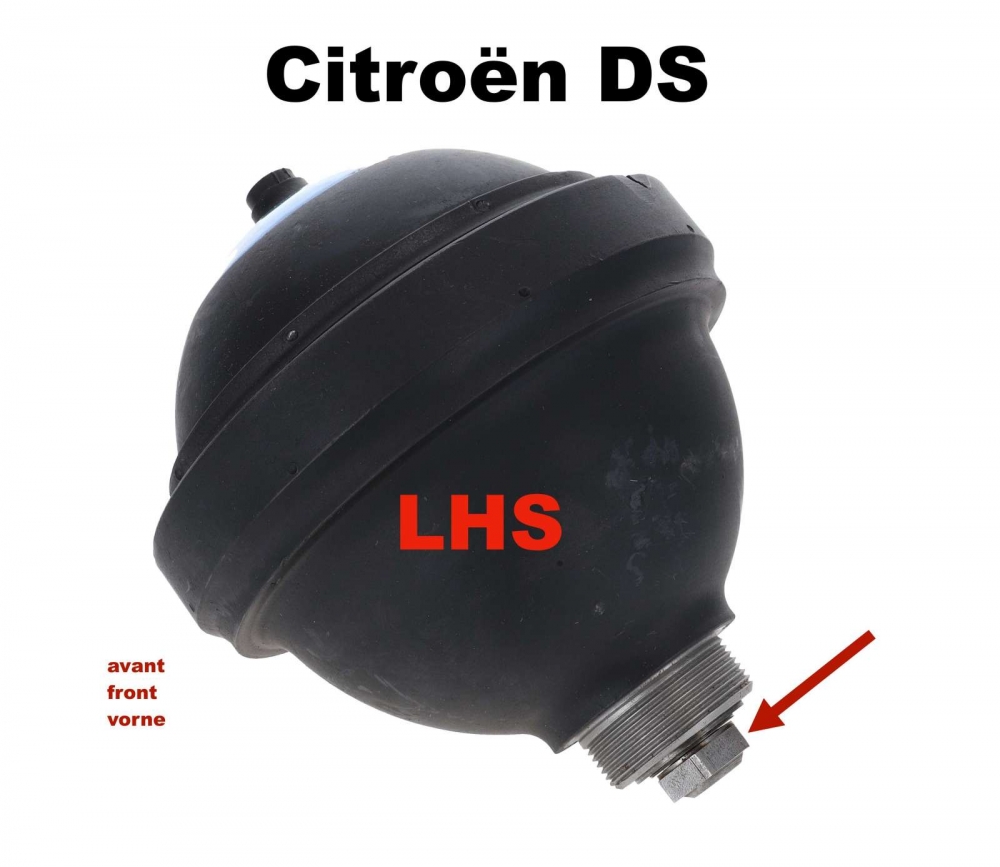 Sonstige-Citroen - Voorste veerbol LHS, deelbaar (geschroefd). Met zeskant op de schroefverbinding. Hydraulis