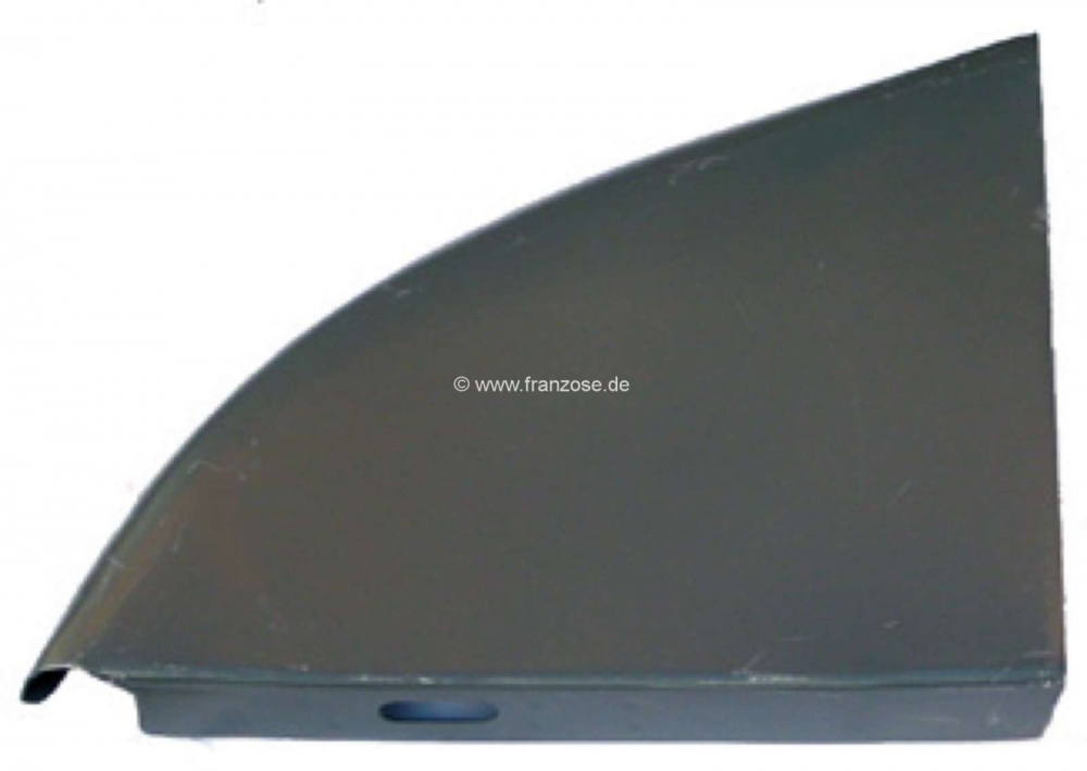 Citroen-DS-11CV-HY - Spatbord reparatieplaat linksvoor, voor de eindtip. Geschikt voor Citroen 11CV + 15CV.