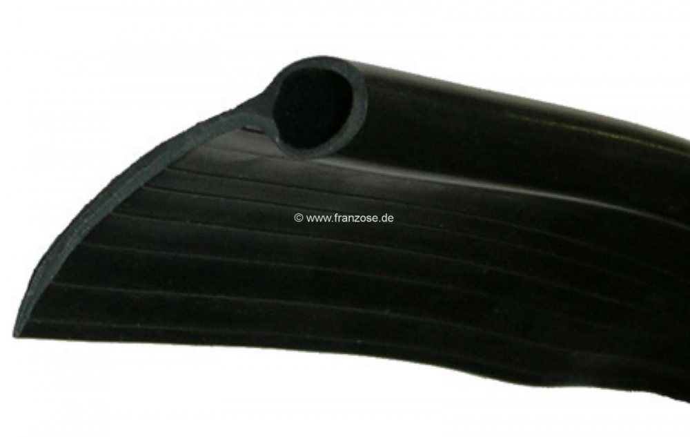 Citroen-DS-11CV-HY - Spatbordbies (1 set voor alle 4 spatborden). Geschikt voor Citroen 11CV. Kleur: glanzend z