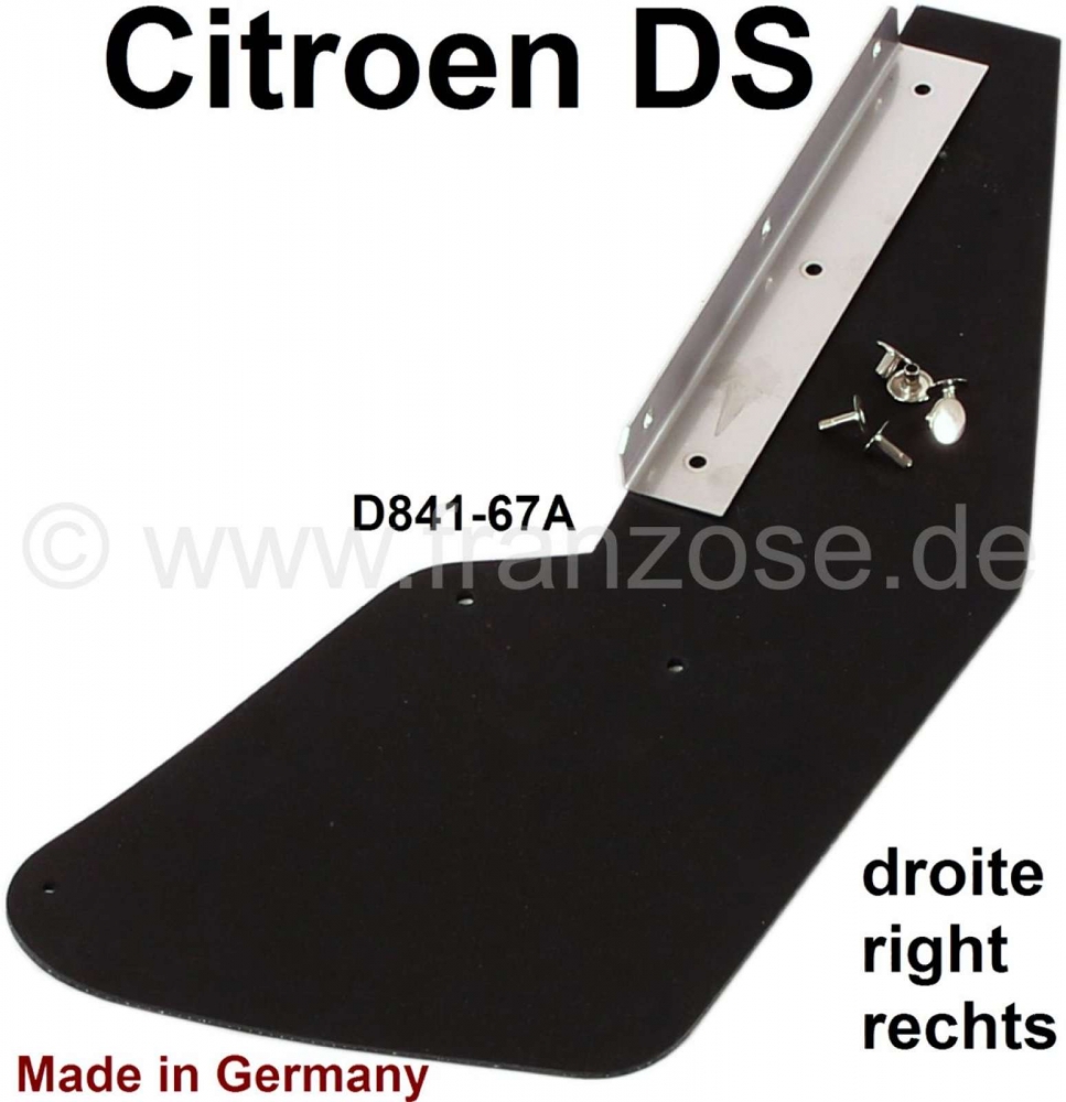 Sonstige-Citroen - Spatlap op het rechter voorspatbord, achterkant naar A-stijl, horizontale montage! (Dicht 
