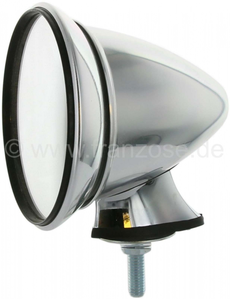 Renault - Talbot spiegel. Volledig gemaakt van geanodiseerd metaal. Typische Talbot-spiegel, voor mo